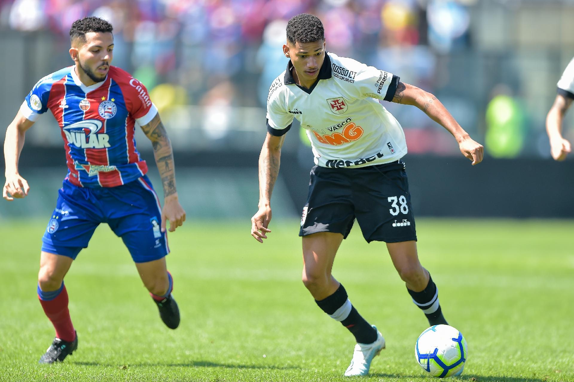 Vasco tropeça no Bahia em São Januário pelo Brasileirão