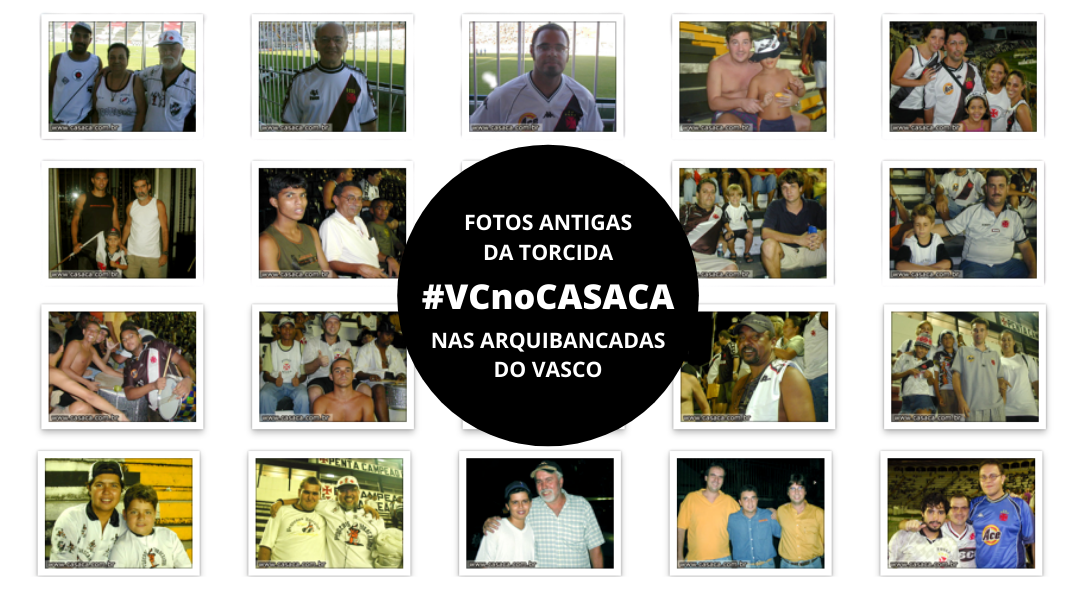 CASACA republicará acervo de fotos de torcedores acompanhando o Vasco nas últimas décadas